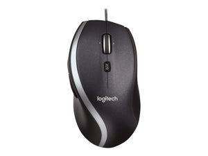 Logitech M500 svart - Mus - laser - kabelansluten - USB