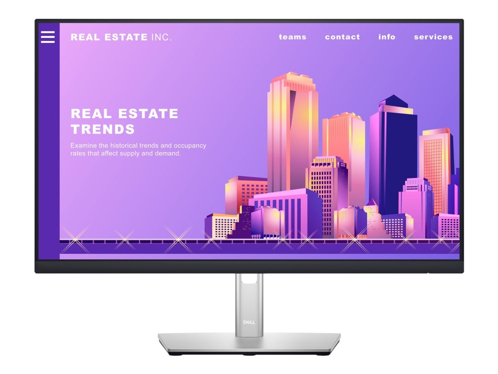 Dell P2422H 24" 1920 x 1080 FHD-skärm 60 Hz 2022