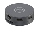 Ladda upp bild till gallerivisning, Dell Mobil USB-C-adapter DA310 USB-C Mini dockningsenhet
