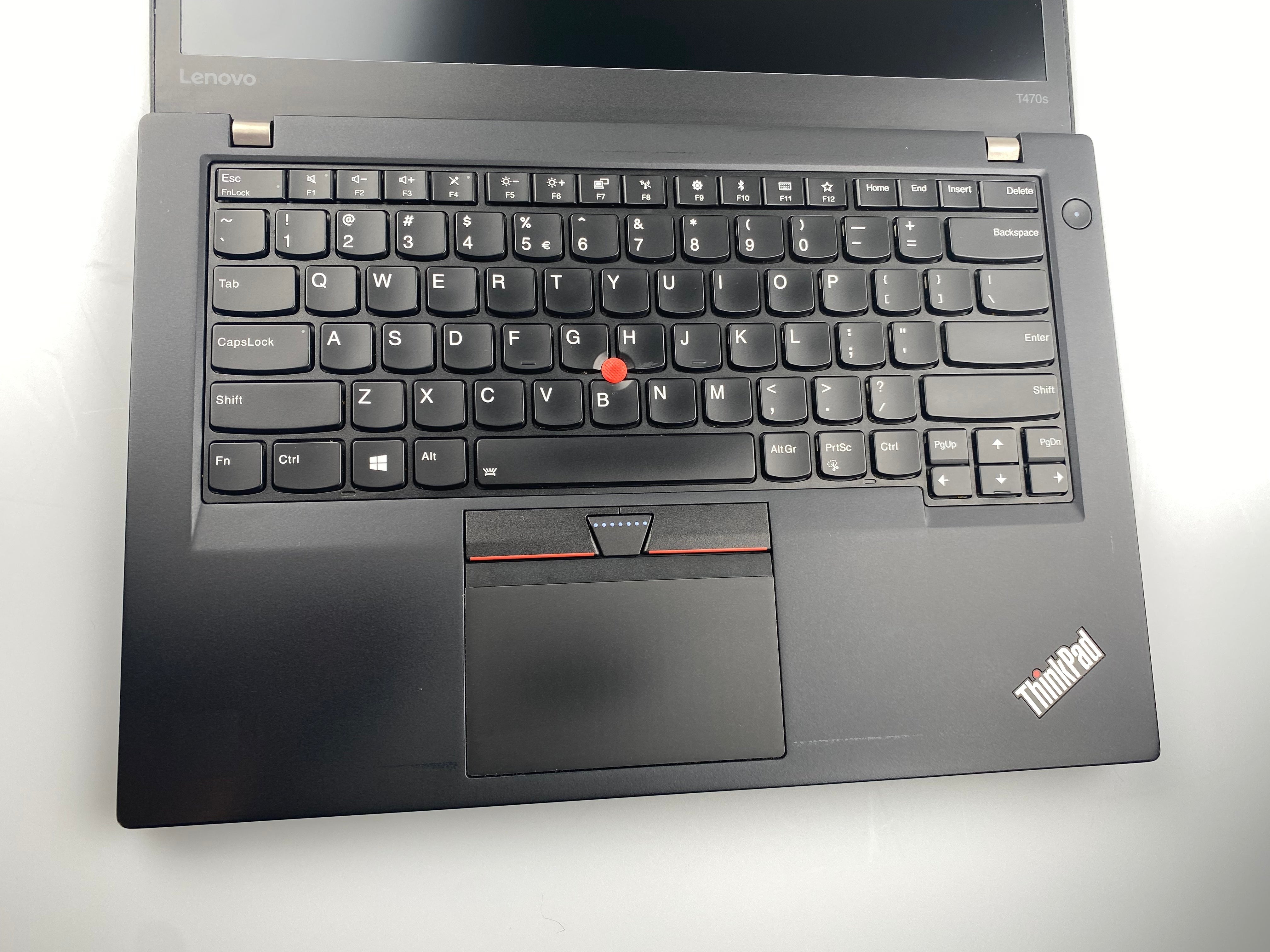 Lenovo ThinkPad T470S  W10DG 14" i7-6600U 2.60GHz 256GB HDD