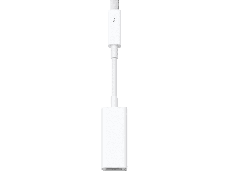 Apple A1433 EMC 2590 Thunderbolt till Gigabit ethernet adapter, vit