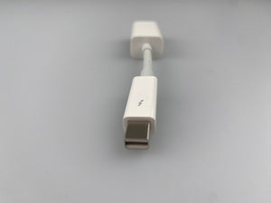 Apple A1433 EMC 2590 Thunderbolt till Gigabit ethernet adapter, vit