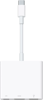 Ladda upp bild till gallerivisning, Multiport-adapter för Mac och iPad Pro med USB-C-anslutning
