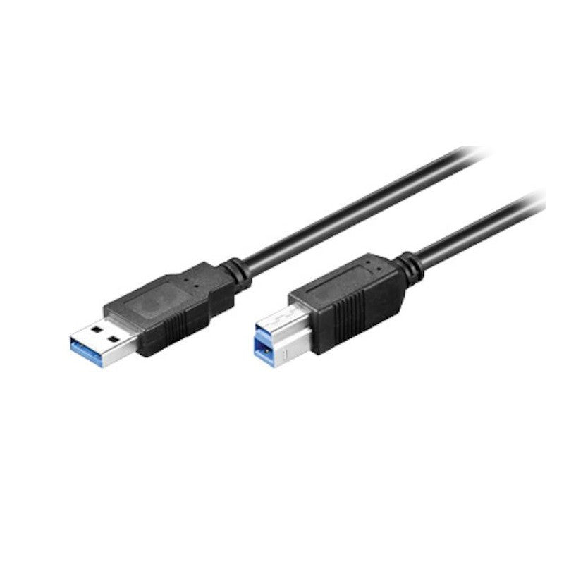 Dell USB 3.0 USB-A till USB-B kabel 1,8m (5-pack)